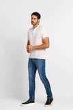 Polo Masculina Tommy Hilfiger com Logo no Punho Branco - Henri Store