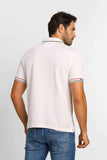 Polo Masculina Tommy Hilfiger com Logo no Punho Branco - Henri Store