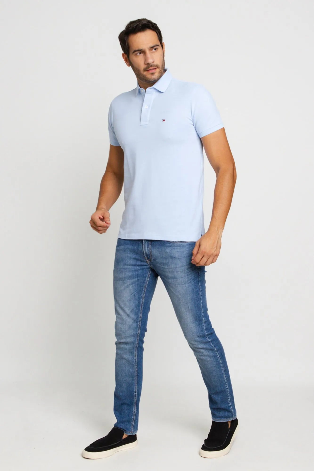 Polo Masculina Tommy Hilfiger Custom Fit - Sale. - Henri Store