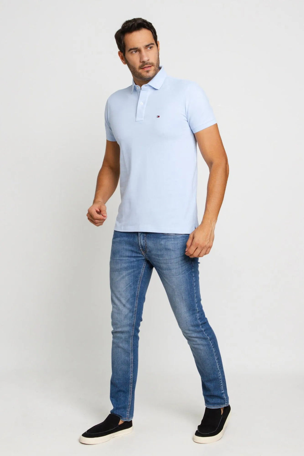 Polo Masculina Tommy Hilfiger Custom Fit - Sale. - Henri Store