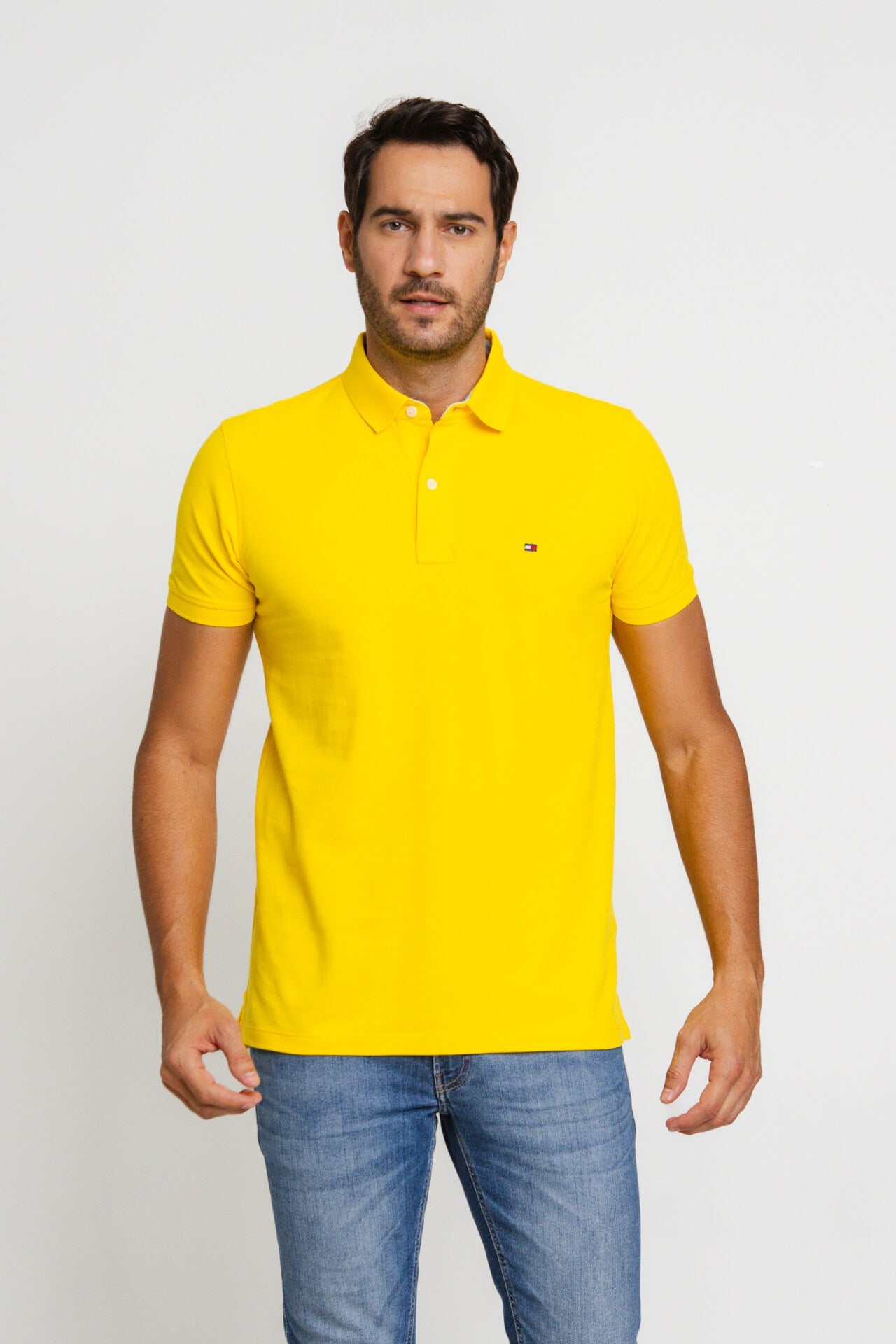 Polo Masculina Tommy Hilfiger Custom Fit - Sale. - Henri Store