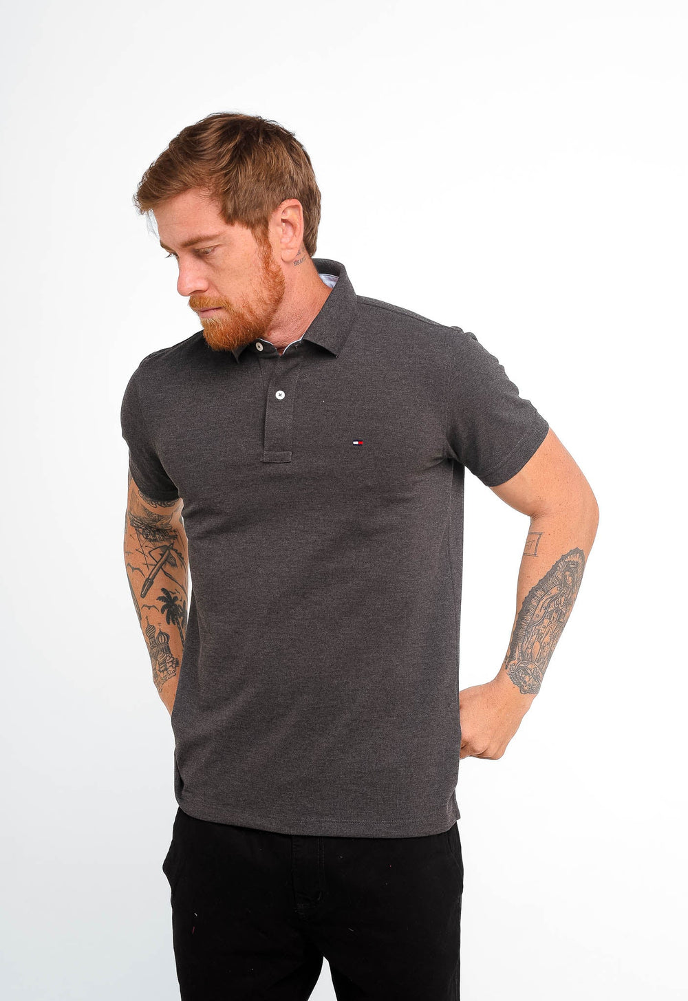 Polo Masculina Tommy Hilfiger Custom Fit - Sale. - Henri Store