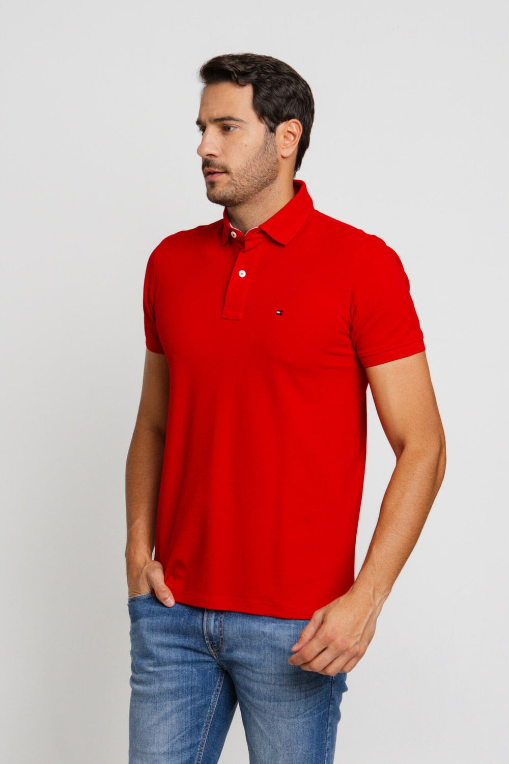 Polo Masculina Tommy Hilfiger Custom Fit - Sale. - Henri Store