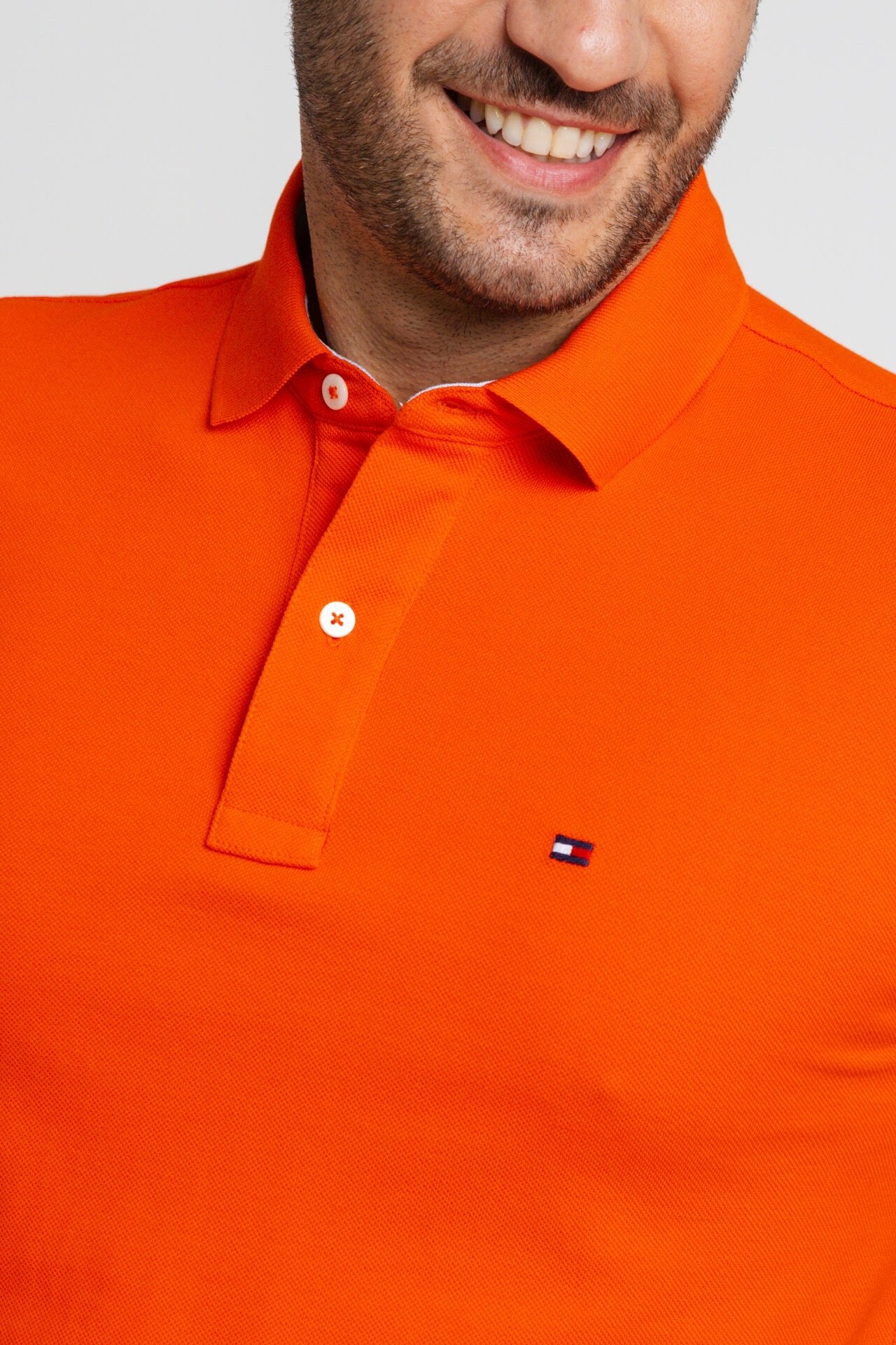 Polo Masculina Tommy Hilfiger Custom Fit - Sale. - Henri Store