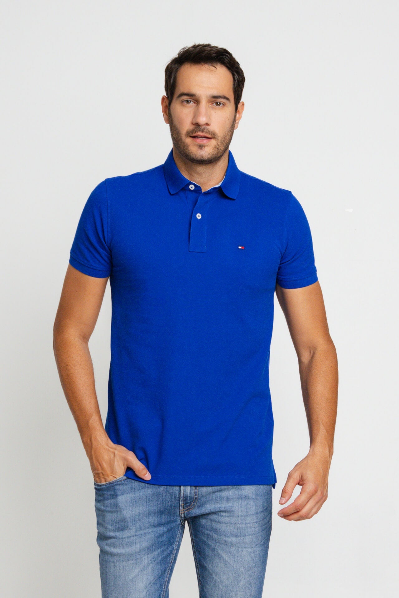 Polo Masculina Tommy Hilfiger Custom Fit - Sale. - Henri Store