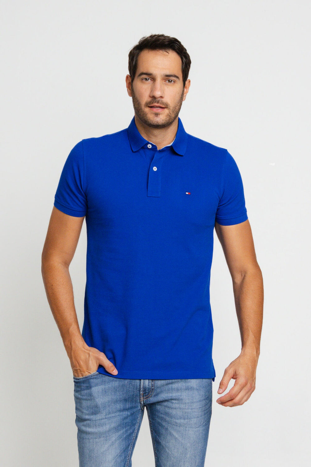 Polo Masculina Tommy Hilfiger Custom Fit - Sale. - Henri Store