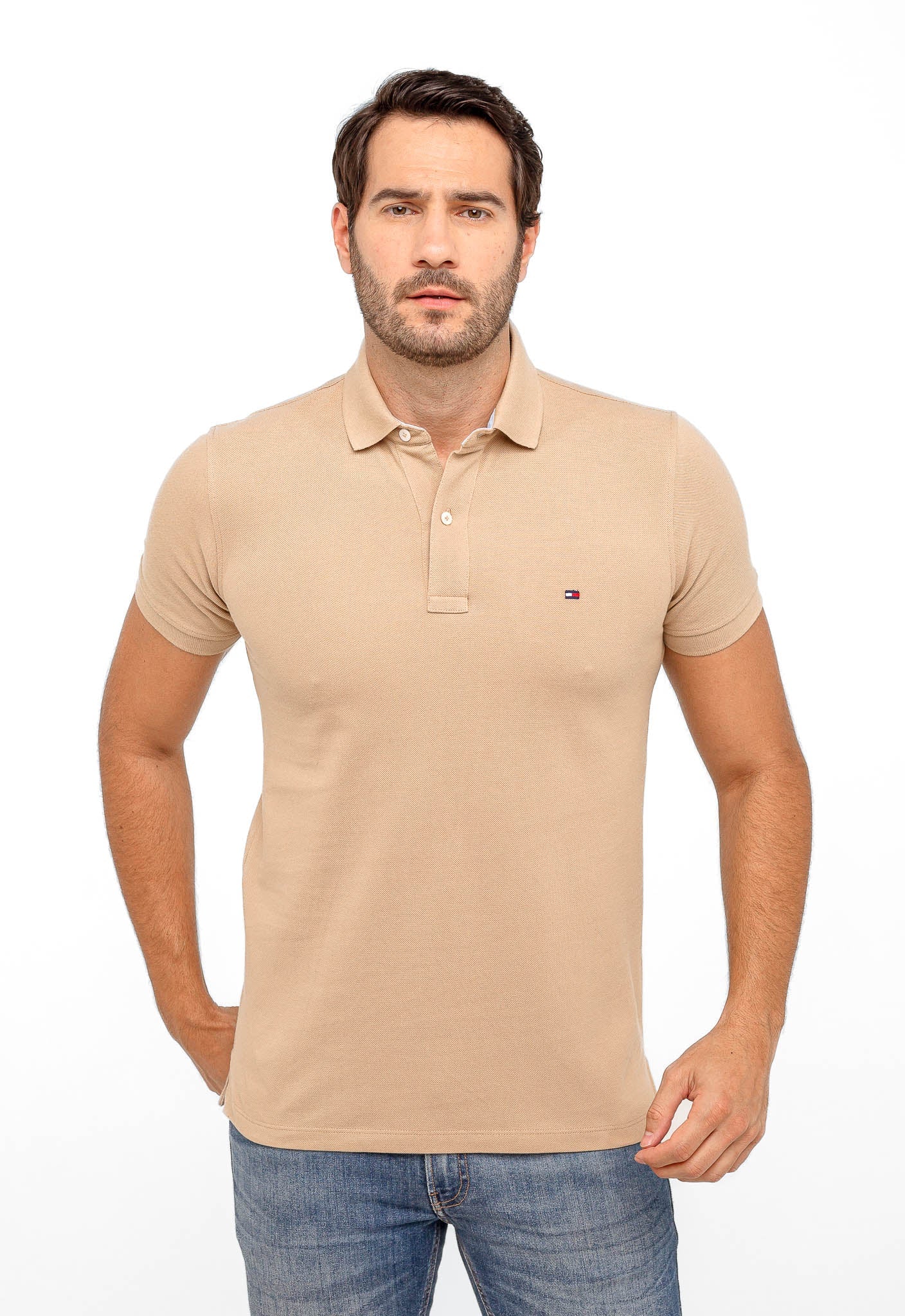 Polo Masculina Tommy Hilfiger Custom Fit - Sale. - Henri Store