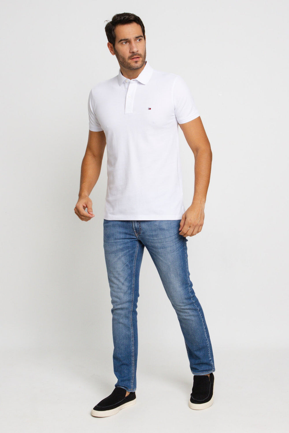 Polo Masculina Tommy Hilfiger Custom Fit - Sale. - Henri Store