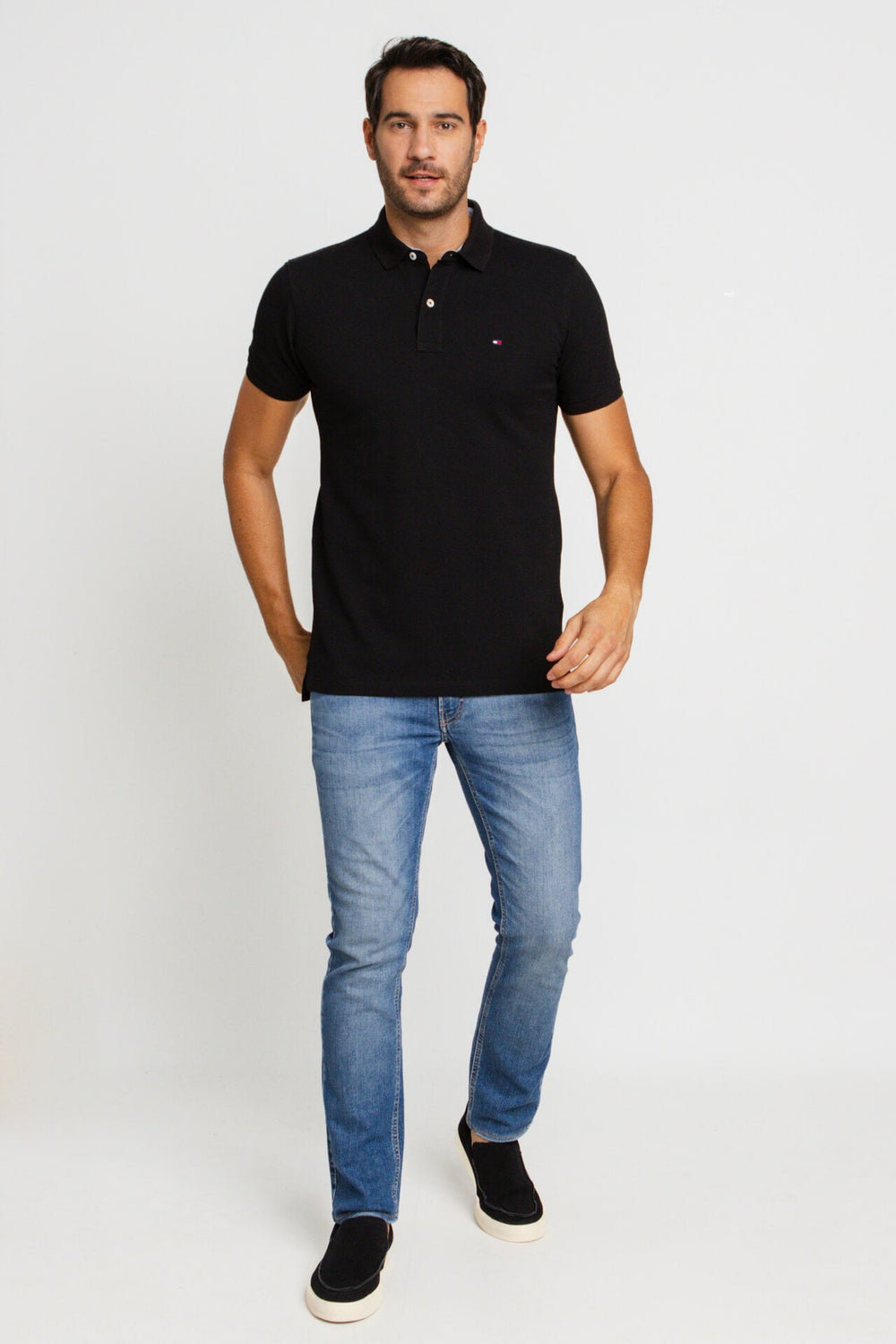 Polo Masculina Tommy Hilfiger Custom Fit - Sale. - Henri Store