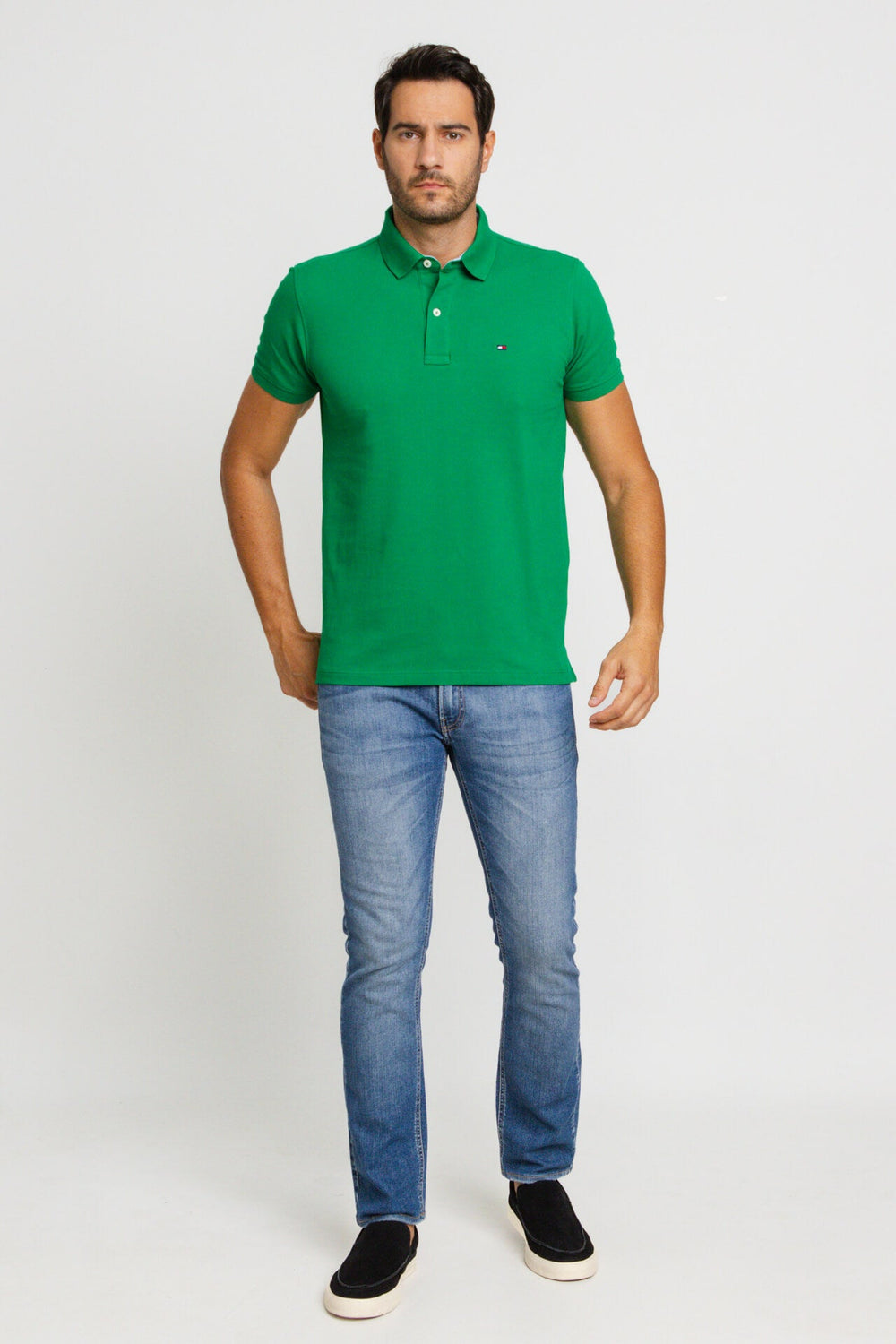 Polo Masculina Tommy Hilfiger Custom Fit - Sale. - Henri Store