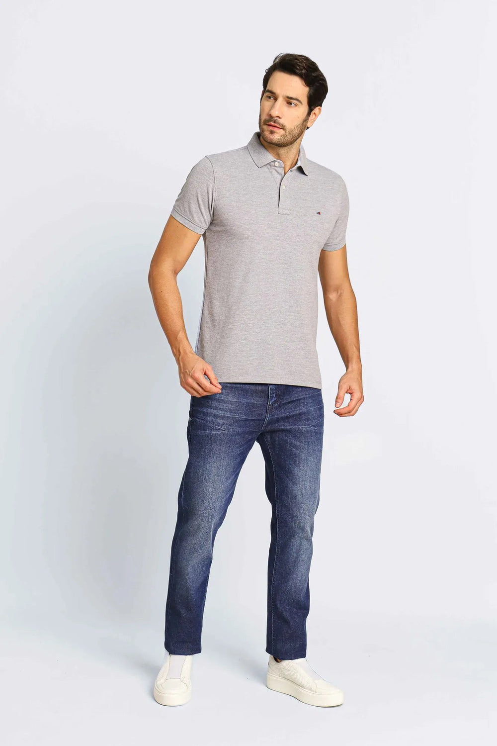 Polo Masculina Tommy Hilfiger Custom Fit - Sale. - Henri Store