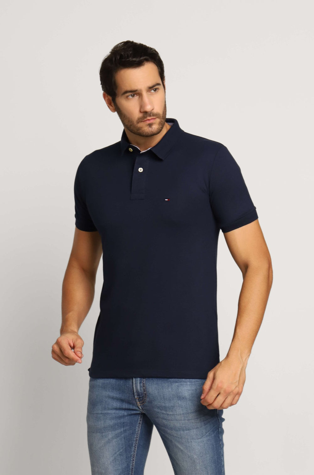 Polo Masculina Tommy Hilfiger Custom Fit - Sale. - Henri Store
