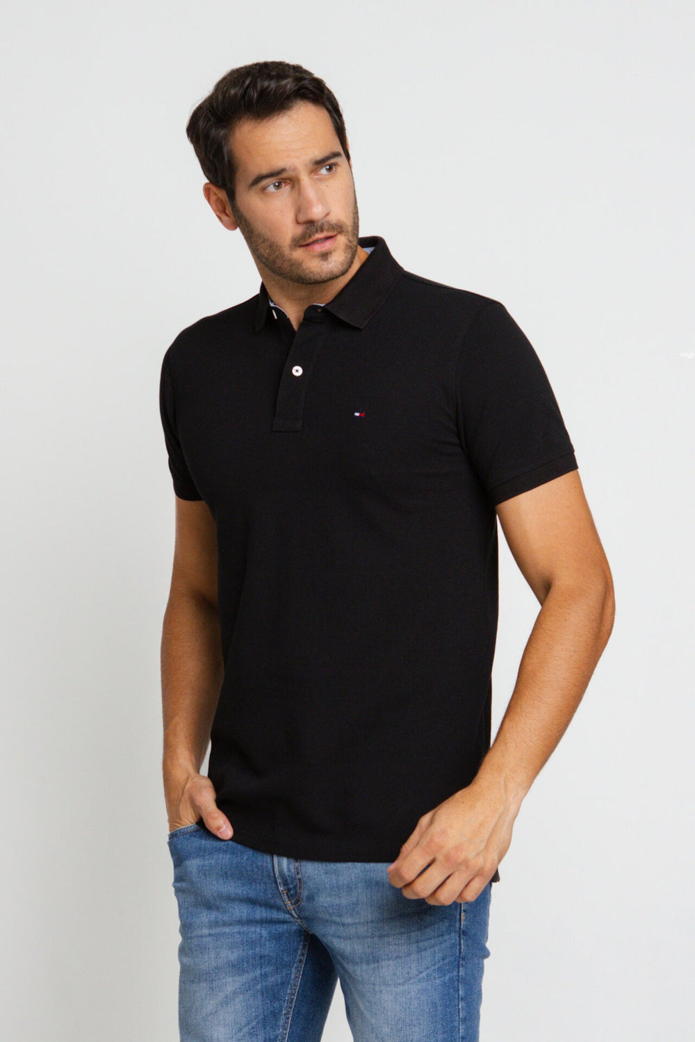 Polo Masculina Tommy Hilfiger Custom Fit - Sale. - Henri Store