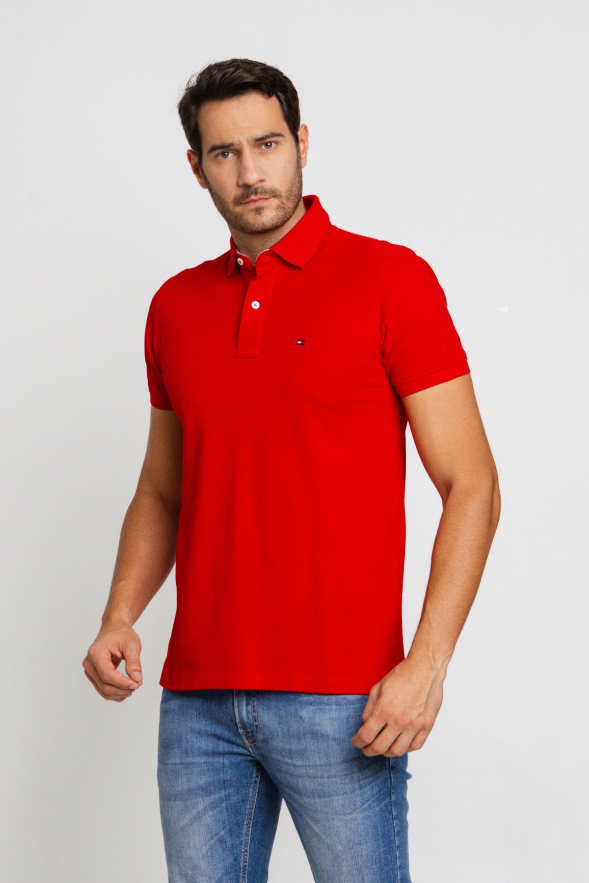 Polo Masculina Tommy Hilfiger Custom Fit - Sale. - Henri Store