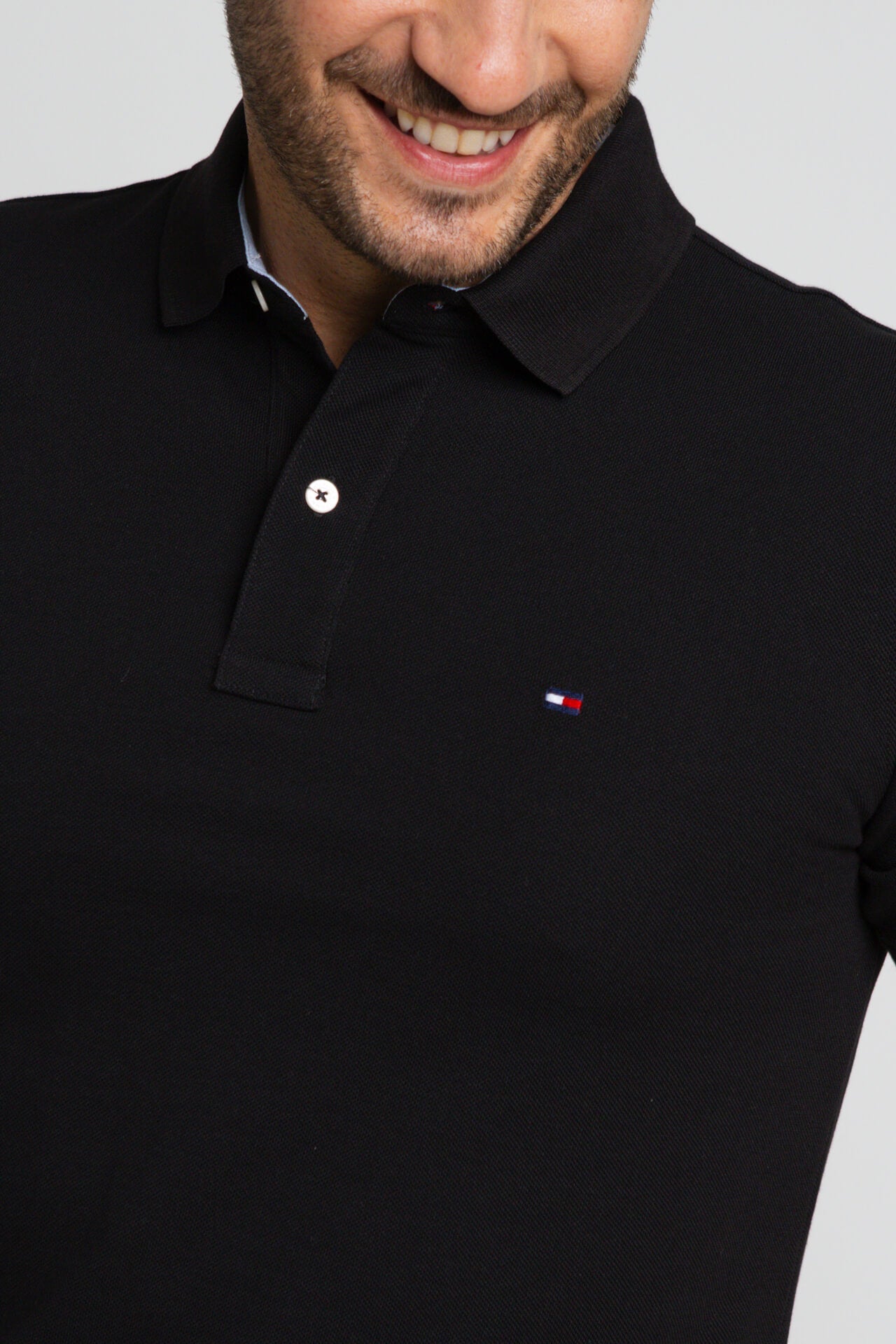 Polo Masculina Tommy Hilfiger Custom Fit - Sale. - Henri Store