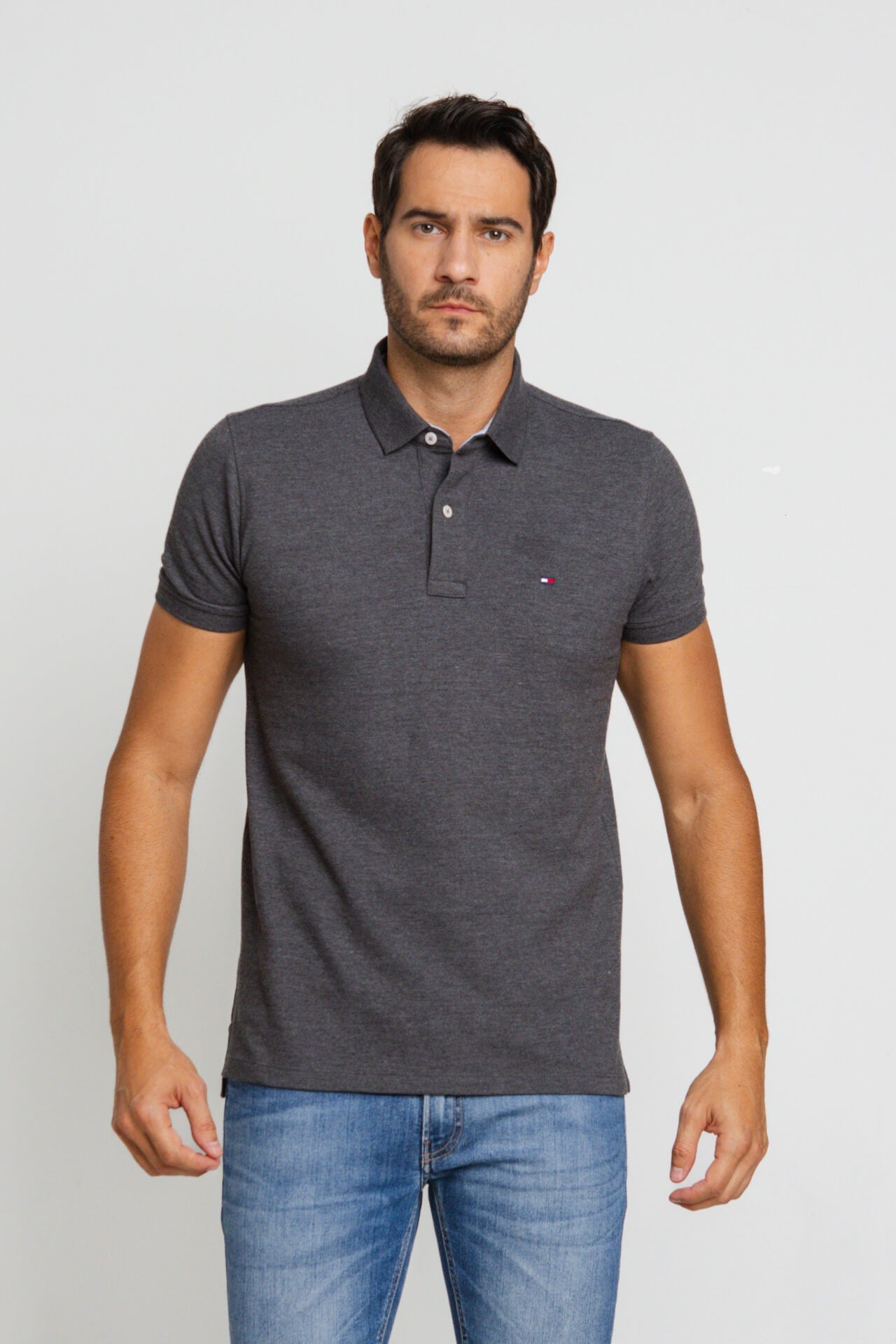 Polo Masculina Tommy Hilfiger Custom Fit - Sale. - Henri Store