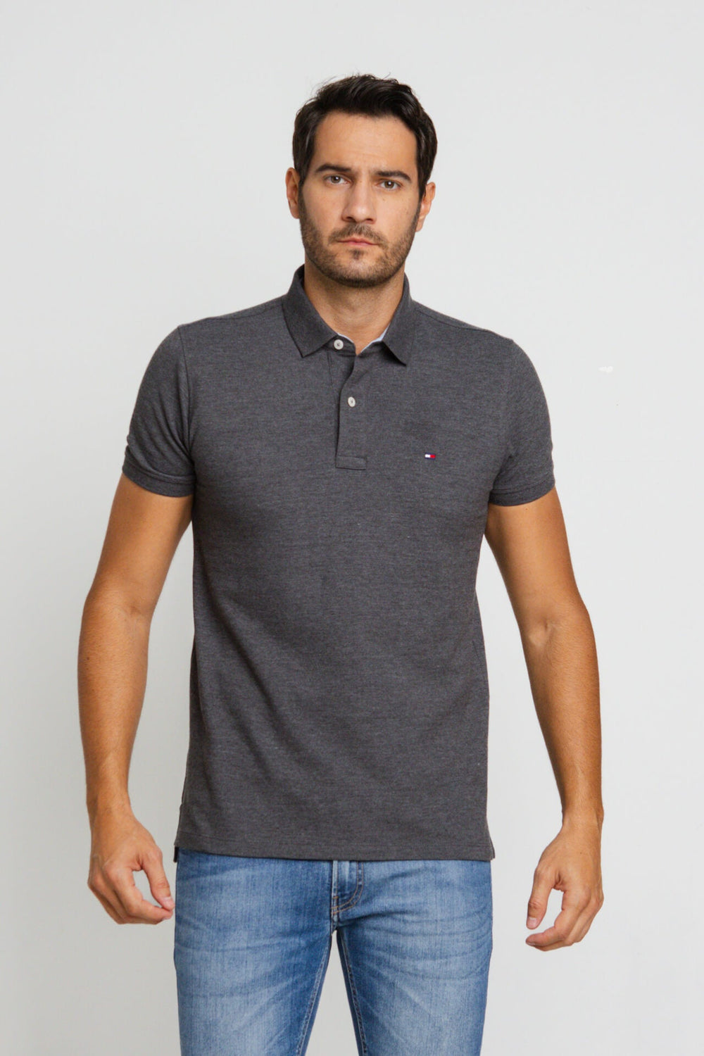 Polo Masculina Tommy Hilfiger Custom Fit - Sale. - Henri Store