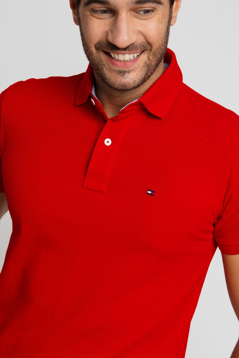 Polo Masculina Tommy Hilfiger Custom Fit - Sale. - Henri Store