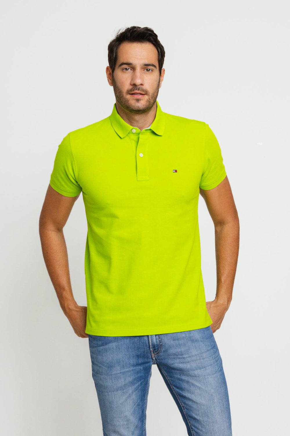 Polo Masculina Tommy Hilfiger Custom Fit - Sale. - Henri Store
