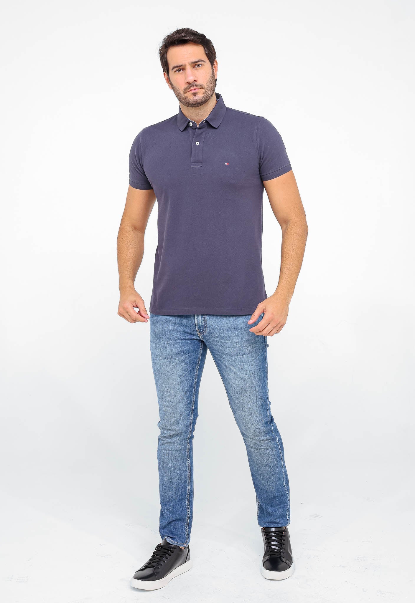 Polo Masculina Tommy Hilfiger Custom Fit - Sale. - Henri Store