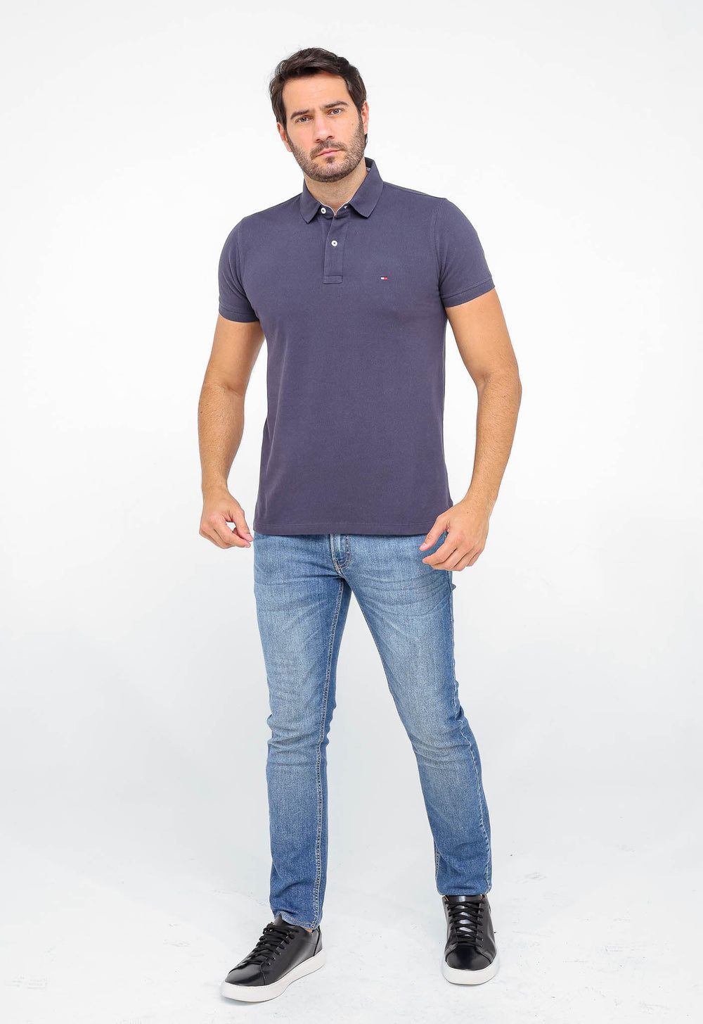 Polo Masculina Tommy Hilfiger Custom Fit - Sale. - Henri Store