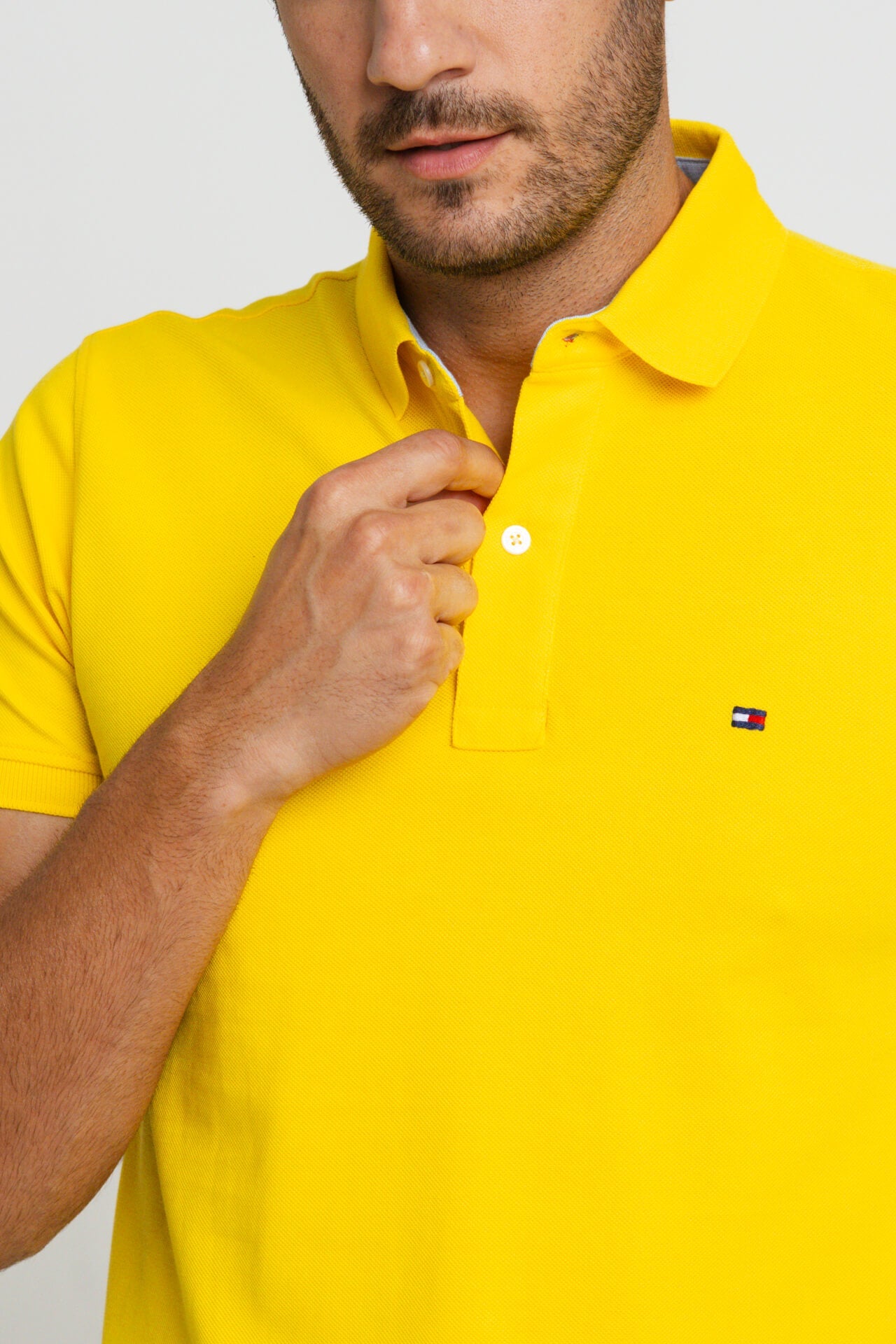 Polo Masculina Tommy Hilfiger Custom Fit - Sale. - Henri Store