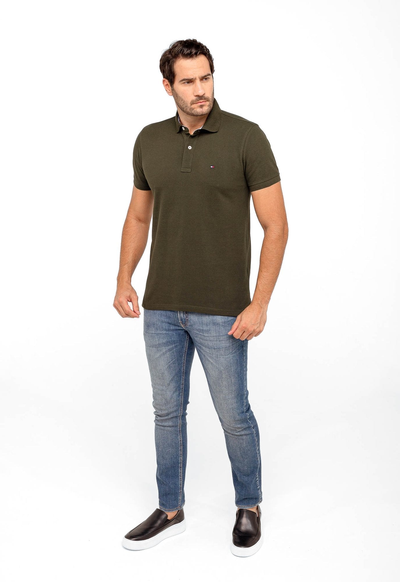 Polo Masculina Tommy Hilfiger Custom Fit - Sale. - Henri Store