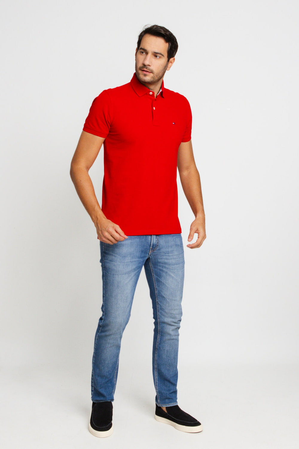 Polo Masculina Tommy Hilfiger Custom Fit - Sale. - Henri Store