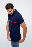 Polo Masculina Tommy Hilfiger Logo Faixa Peito - Henri Store