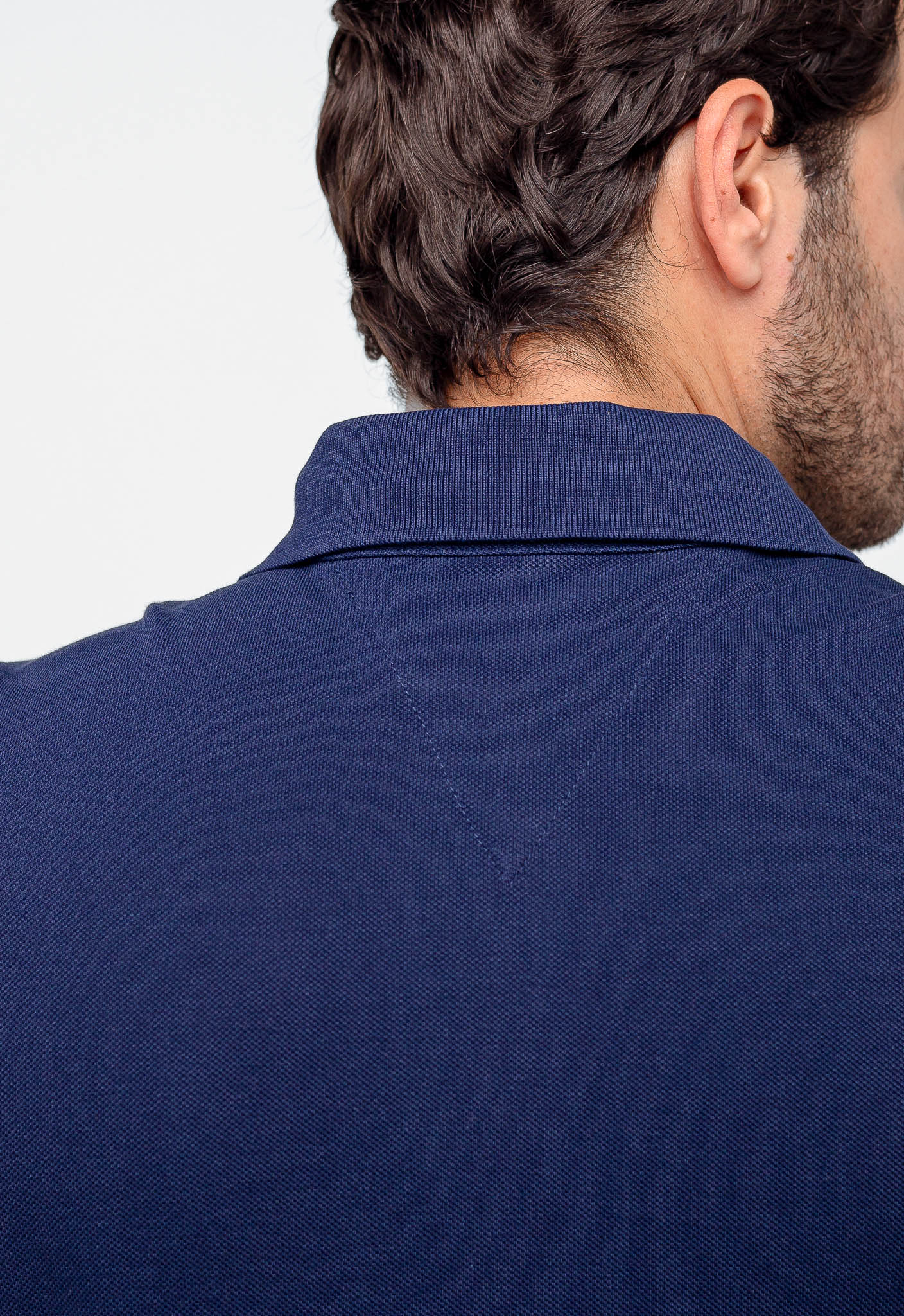 Polo Masculina Tommy Hilfiger Logo Faixa Peito - Henri Store