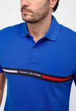 Polo Masculina Tommy Hilfiger Logo Faixa Peito - Henri Store