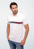 Polo Masculina Tommy Hilfiger Logo Faixa Peito - Henri Store