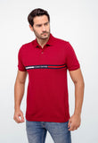 Polo Masculina Tommy Hilfiger Logo Faixa Peito - Henri Store