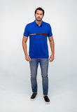 Polo Masculina Tommy Hilfiger Logo Faixa Peito - Henri Store