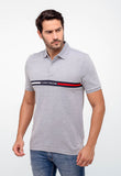 Polo Masculina Tommy Hilfiger Logo Faixa Peito - Henri Store