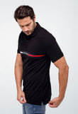 Polo Masculina Tommy Hilfiger Logo Faixa Peito - Henri Store
