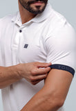 Polo Masculina Tommy Hilfiger Logo Manga - Henri Store