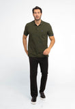 Polo Masculina Tommy Hilfiger Logo Manga - Henri Store