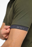Polo Masculina Tommy Hilfiger Logo Manga - Henri Store