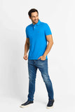 Polo Masculina Tommy Hilfiger Regular Fit 1985 Azul Celeste - Henri Store