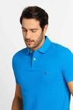 Polo Masculina Tommy Hilfiger Regular Fit 1985 Azul Celeste - Henri Store