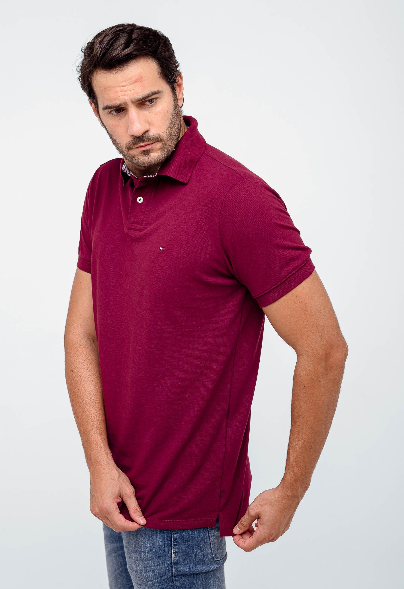 Polo Masculina Tommy Hilfiger Regular Fit - Live - Henri Store