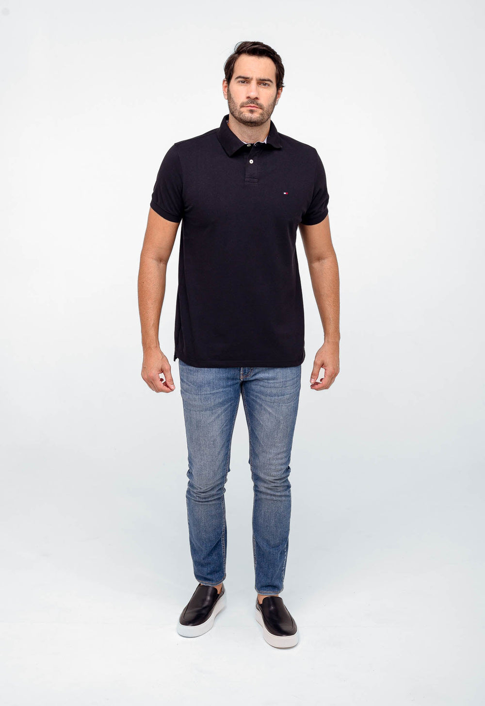 Polo Masculina Tommy Hilfiger Regular Fit - Live - Henri Store
