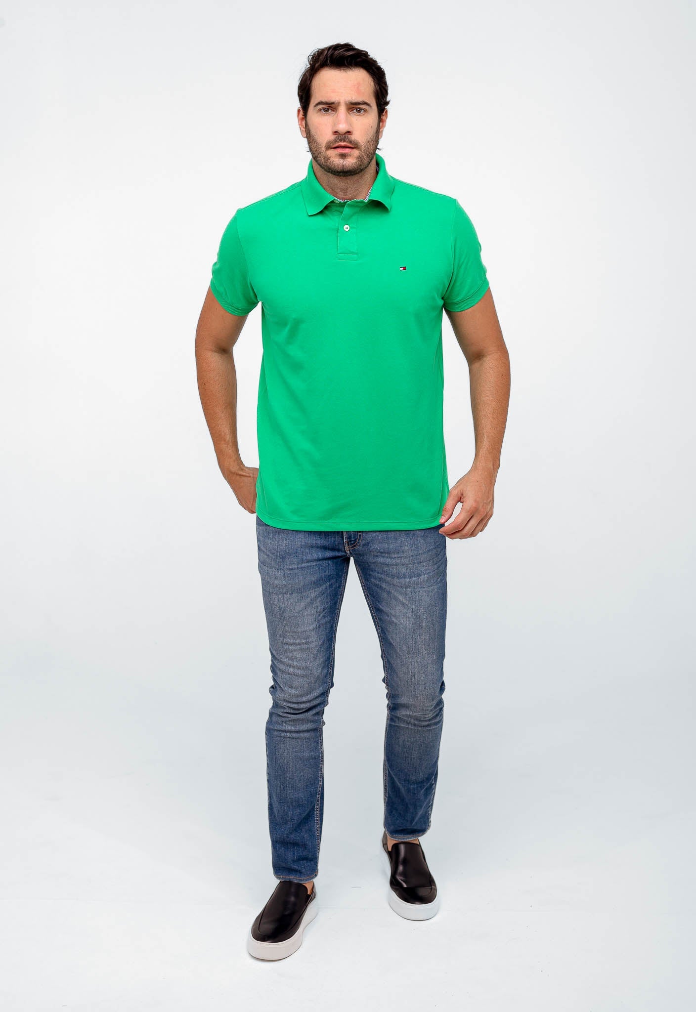 Polo Masculina Tommy Hilfiger Regular Fit - Live - Henri Store