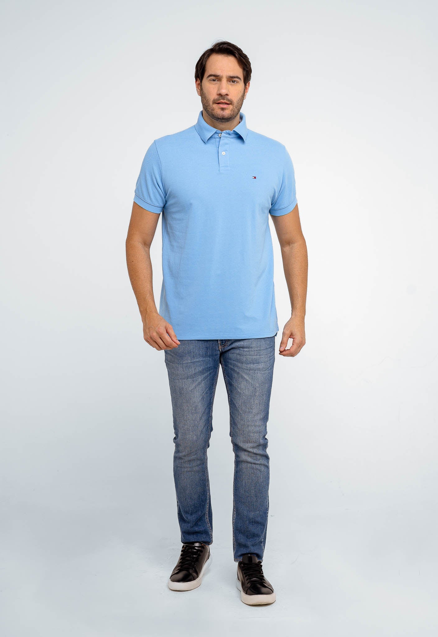 Polo Masculina Tommy Hilfiger Regular Fit - Live - Henri Store