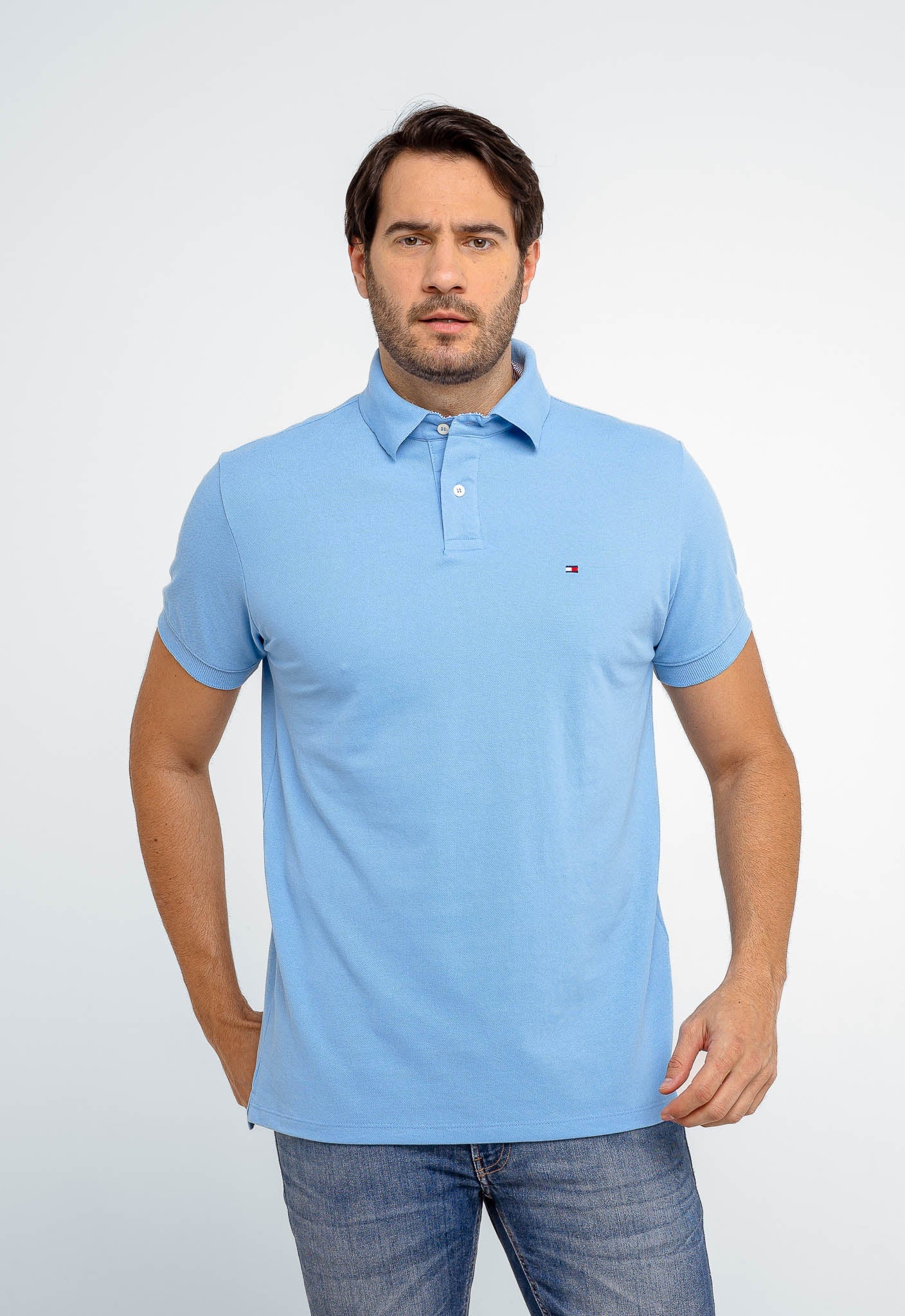 Polo Masculina Tommy Hilfiger Regular Fit - Live - Henri Store