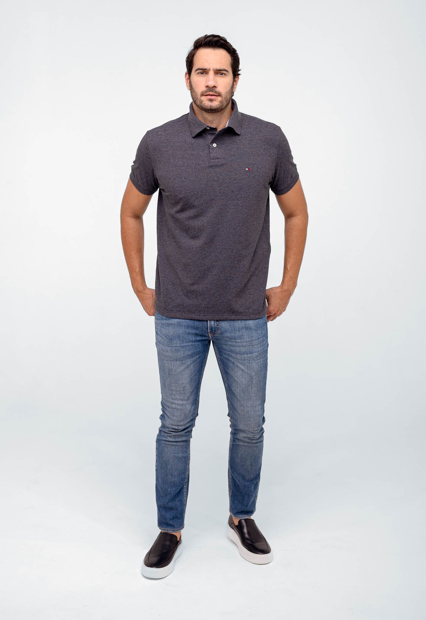 Polo Masculina Tommy Hilfiger Regular Fit - Live - Henri Store