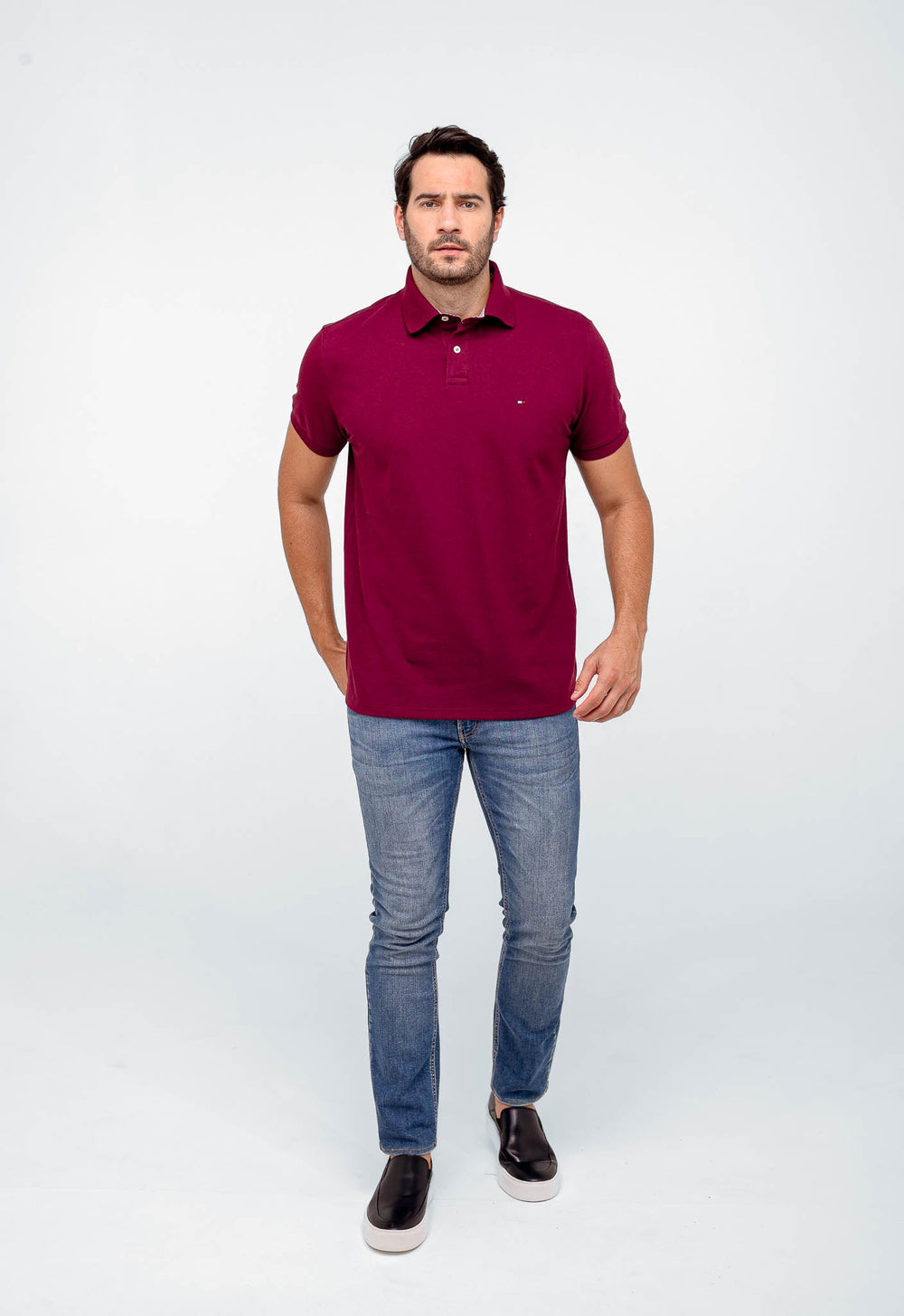 Polo Masculina Tommy Hilfiger Regular Fit - Live - Henri Store