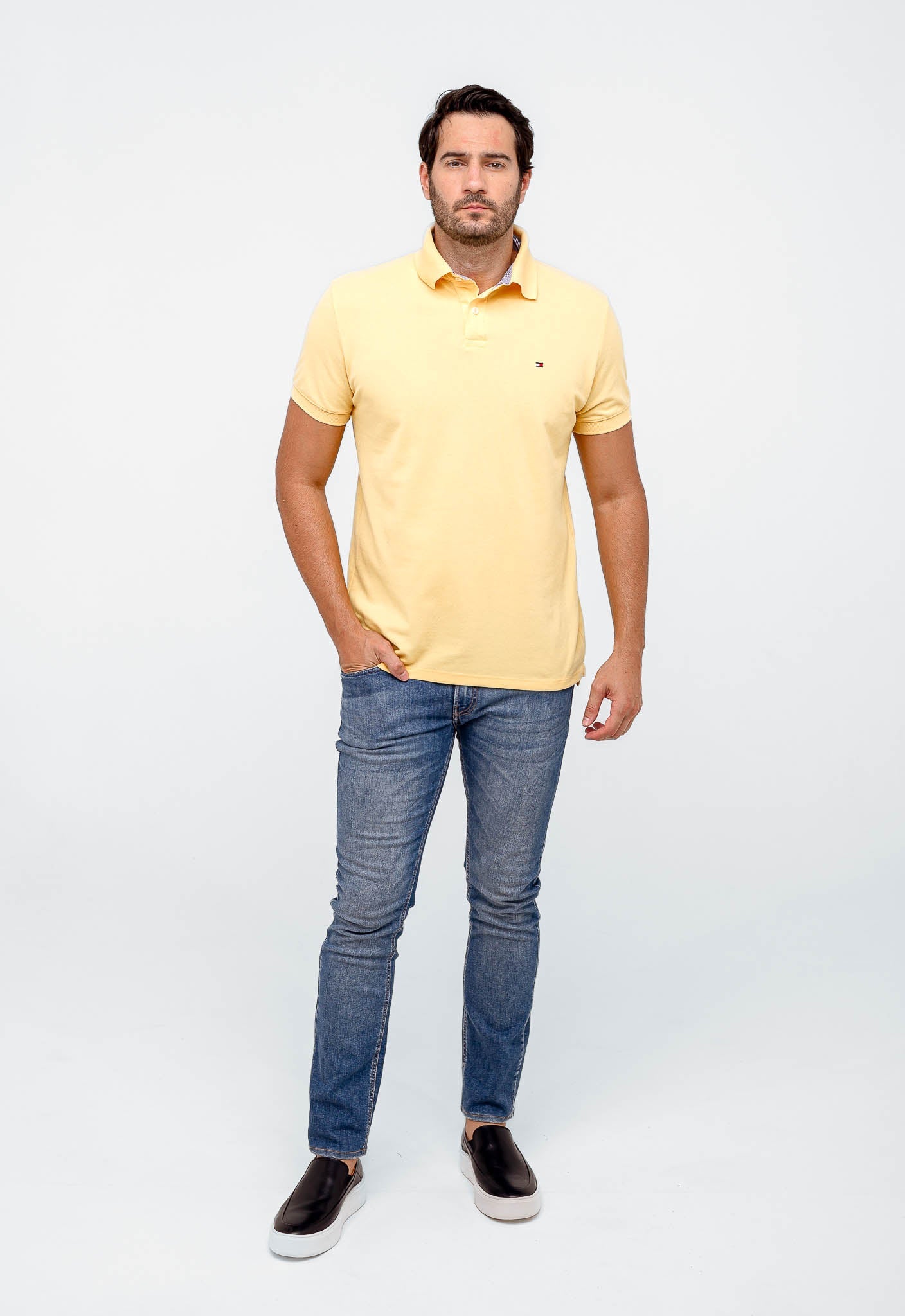 Polo Masculina Tommy Hilfiger Regular Fit - Live - Henri Store