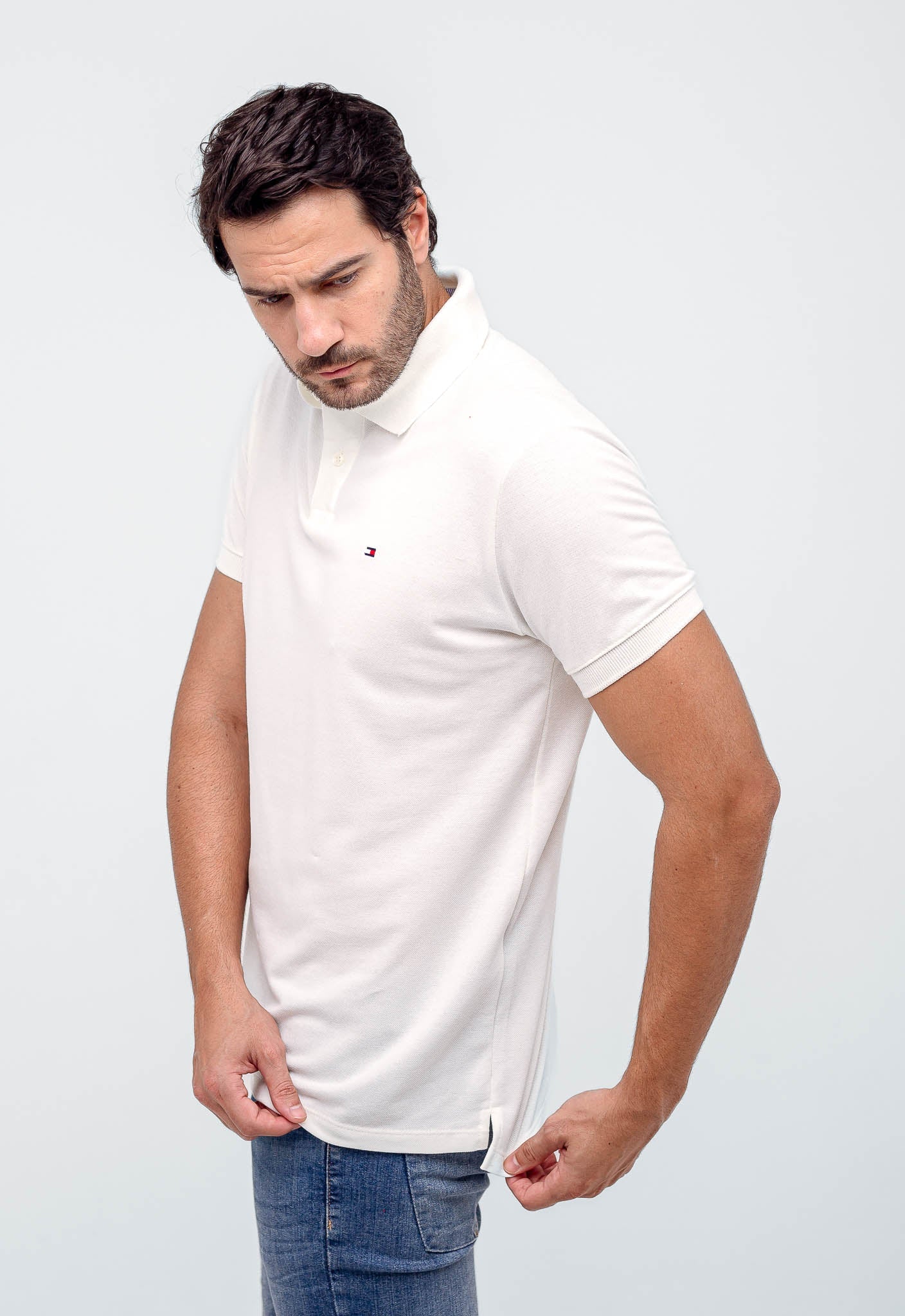 Polo Masculina Tommy Hilfiger Regular Fit - Live - Henri Store